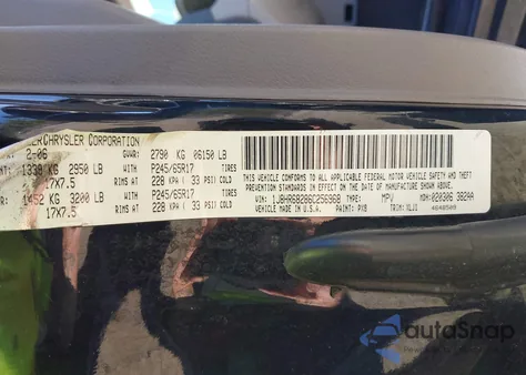 2006 Jeep Grand Cherokee Overland z USA, uszkodzony, nr VIN 1J8HR68286C256968